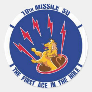Rond Sticker du 10e Escadron de missiles de l'armée de 
