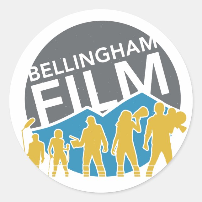 Rond Sticker du film de Bellingham (Devant)