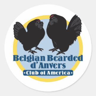 Rond Sticker du logo couleur