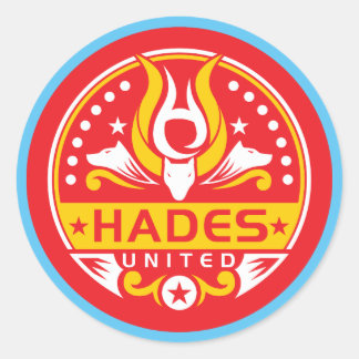 Rond Sticker du logo Hades United