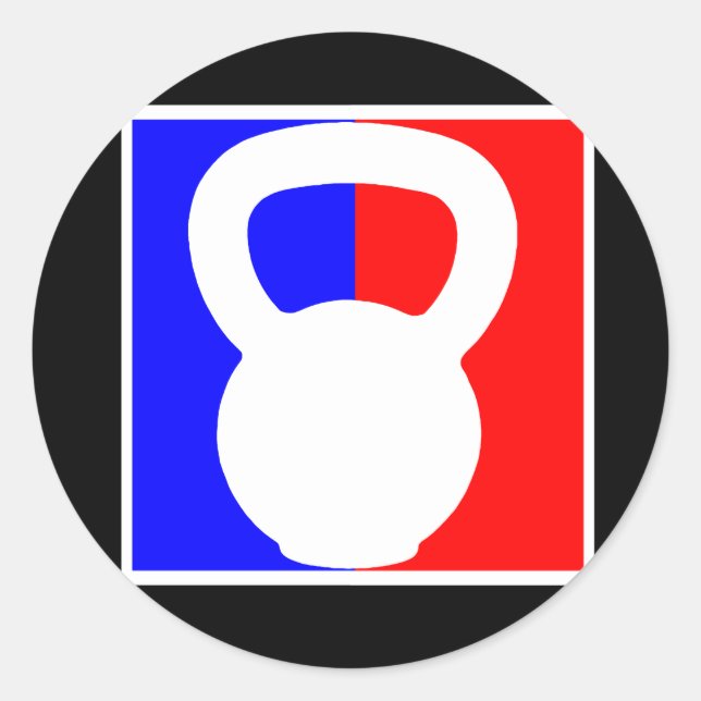Rond Sticker du logo Kettlebell Pro (Devant)