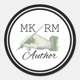 Rond Sticker du logo MKRMAuthor
