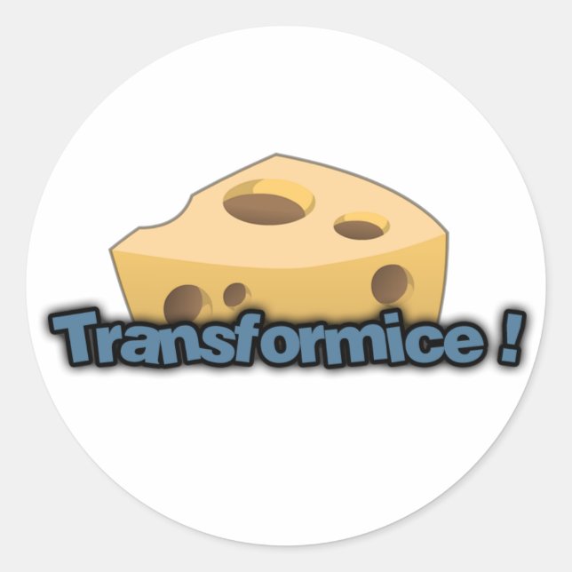 Rond Sticker du logo Transformice (Devant)