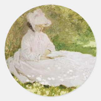 Rond Sticker du printemps 1872