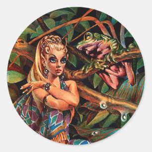 Rond Sticker Elf Princess