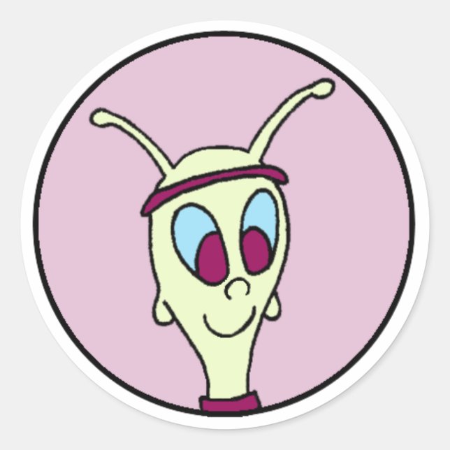 Rond Sticker en cercle Aileen Mini (Devant)