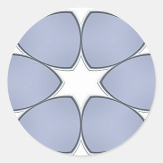 Rond Sticker en mosaïque