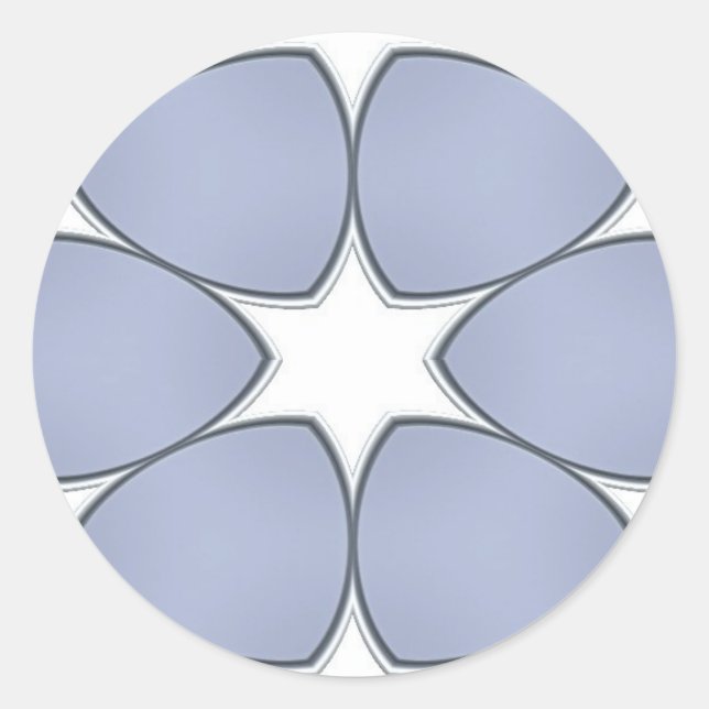 Rond Sticker en mosaïque (Devant)