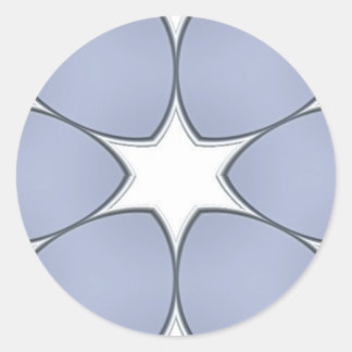 Rond Sticker en mosaïque