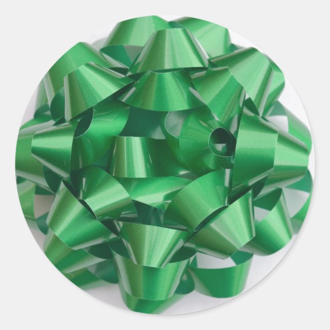 Rond Sticker en vert (Devant)