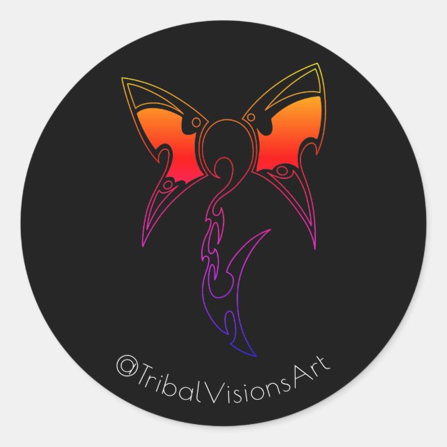 Rond Sticker "Essence Unbound" de Joe Mastrofilippo (Devant)