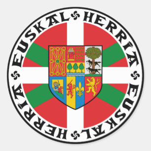 Rond Sticker Euskal Herria