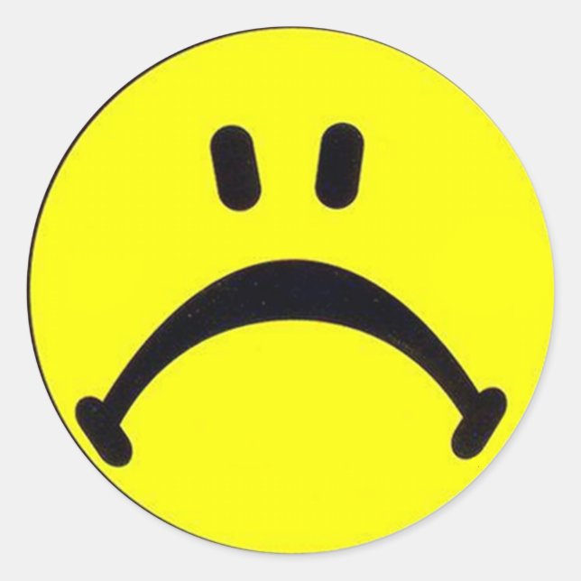 Rond Sticker face de givre (Devant)