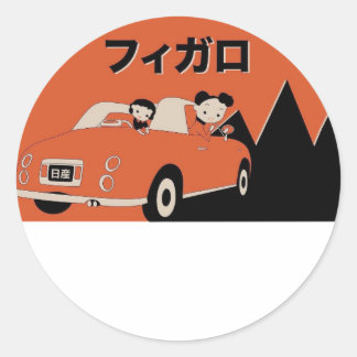 Rond Sticker Figaro