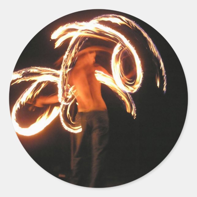 Rond Sticker FirePlay (Devant)