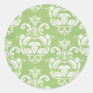 Rond Sticker Fleur-de-lis