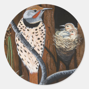 Rond Sticker "Flicker"