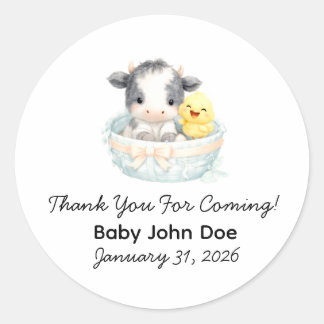 Rond Sticker for Loot Bags, Giveaways, Tags & more