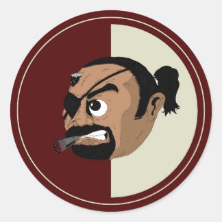 Rond Sticker "furtif" JSC