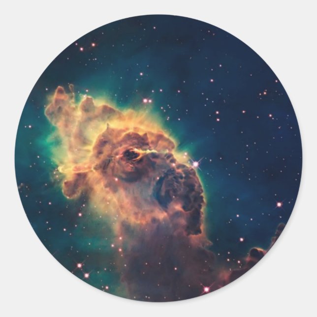 Rond Sticker Galaxy (Devant)