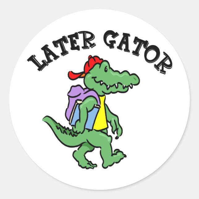 Rond Sticker Gator (Devant)