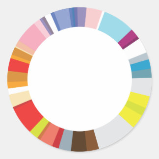 Rond Sticker GEW Round