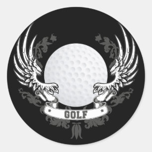 Rond Sticker Golf Wings