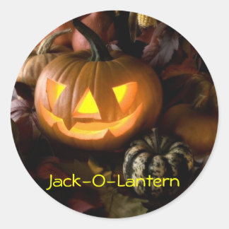 ROND STICKER HALLOWEEN 4