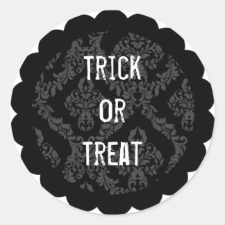 Rond Sticker Halloween personnalisable
