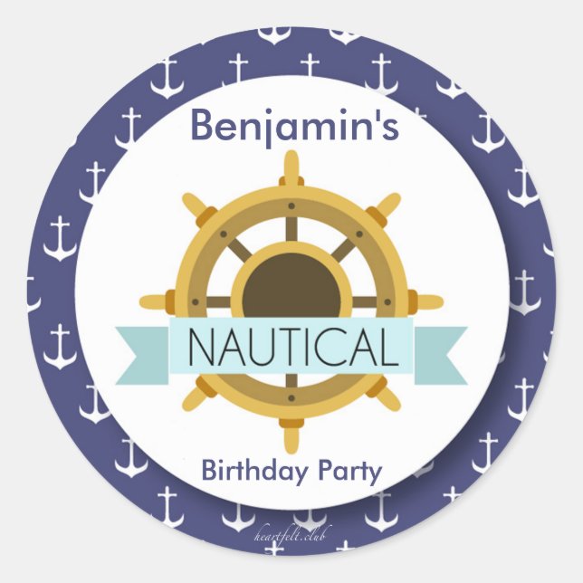 Rond Sticker Helm (Devant)