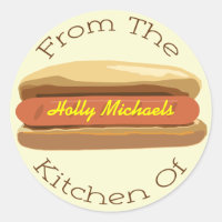 Sticker Hot Dog - De La Cuisine De...