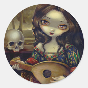 Rond Sticker "I Vampiri : Il Liuto"