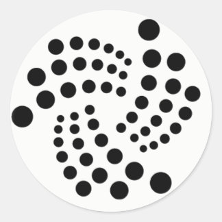 Rond Sticker IOTA 2