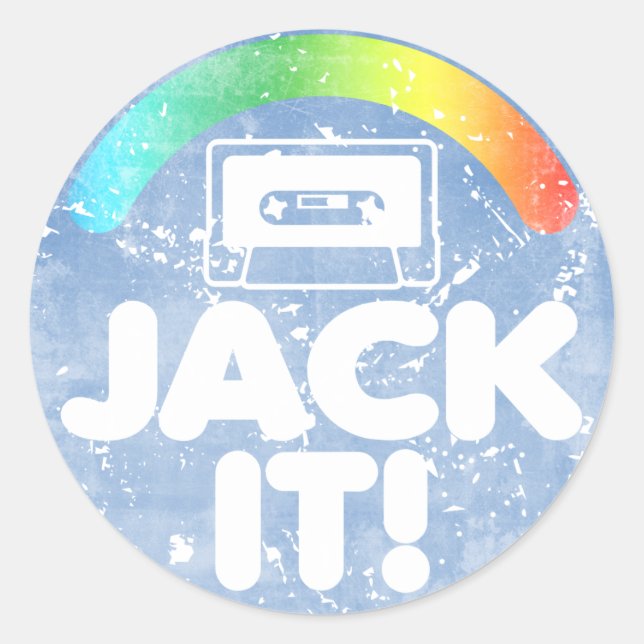 Rond Sticker Jack It (Devant)