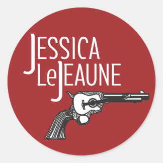 Rond Sticker Jessica Le Jeaune