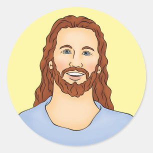Rond Sticker Jésus