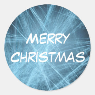 Rond Sticker Joyeux Noël