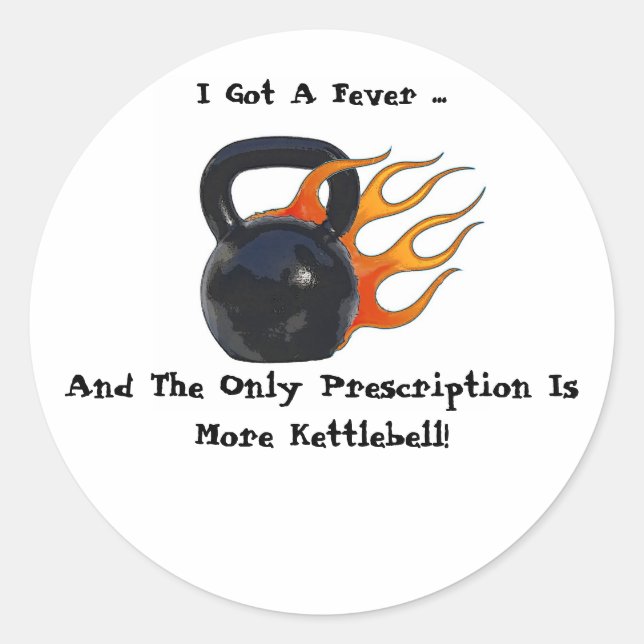 Rond Sticker Kettlebell (Devant)