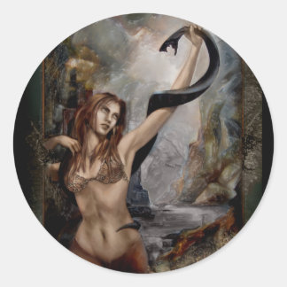 Rond Sticker "La Confrontation"