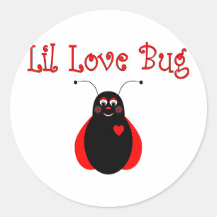 Rond Sticker Ladybug de Bug Little Love