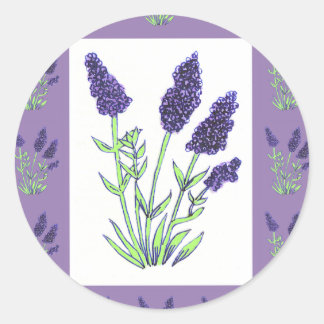 Rond Sticker Lavender