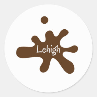 Rond Sticker Lehigh University