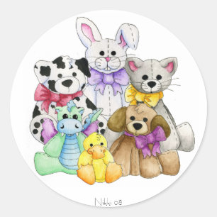 Rond Sticker Line Up