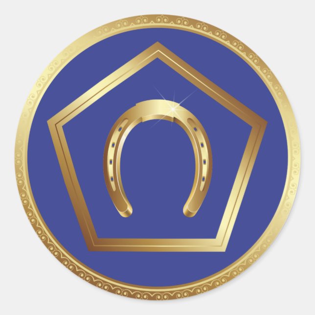 Rond Sticker : Logo de la Fondation Germanna (Devant)