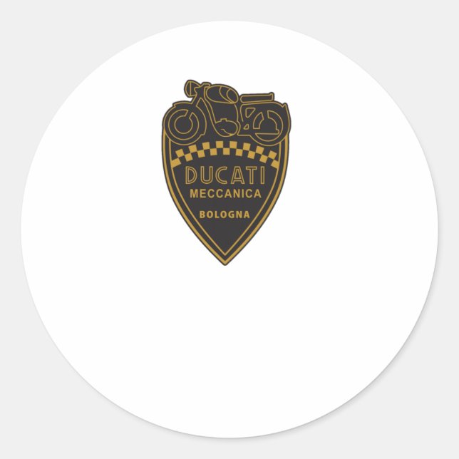 Rond Sticker Logo Ducati3 (Devant)