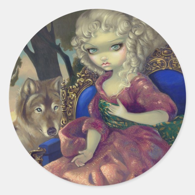 Rond Sticker "Loup-Garou : L'Aube" (Devant)