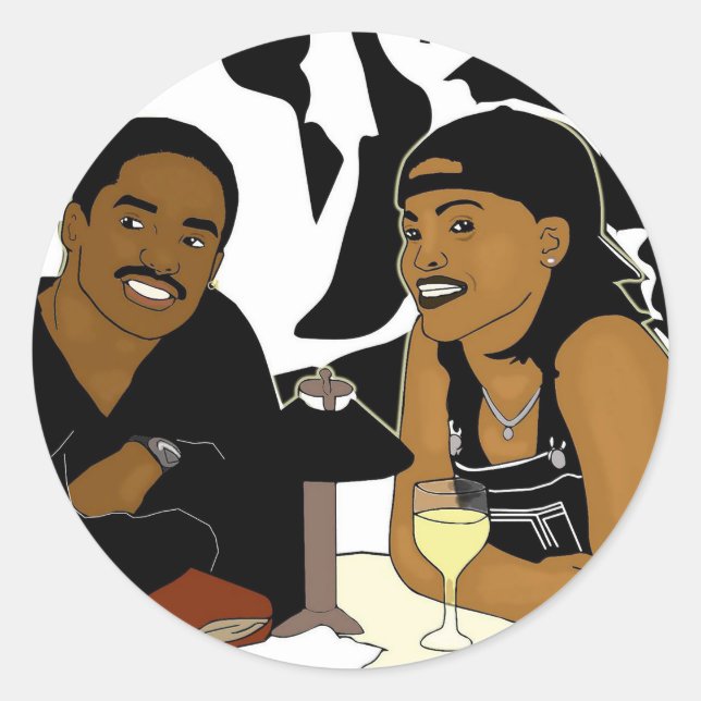 Rond Sticker Love Jones (Devant)