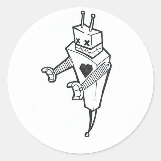 Rond Sticker M. Robotix (Devant)