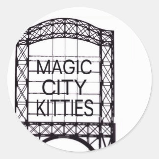 Rond Sticker Magic City Kitties