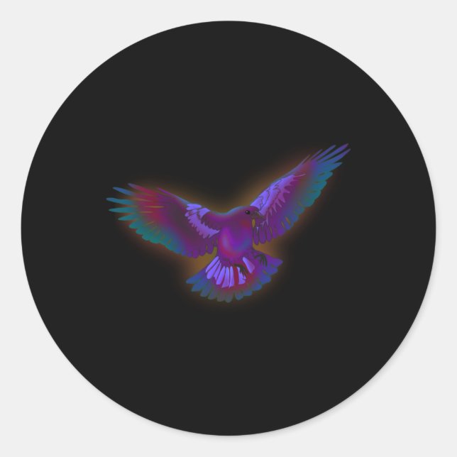 Rond Sticker Magpie (Devant)